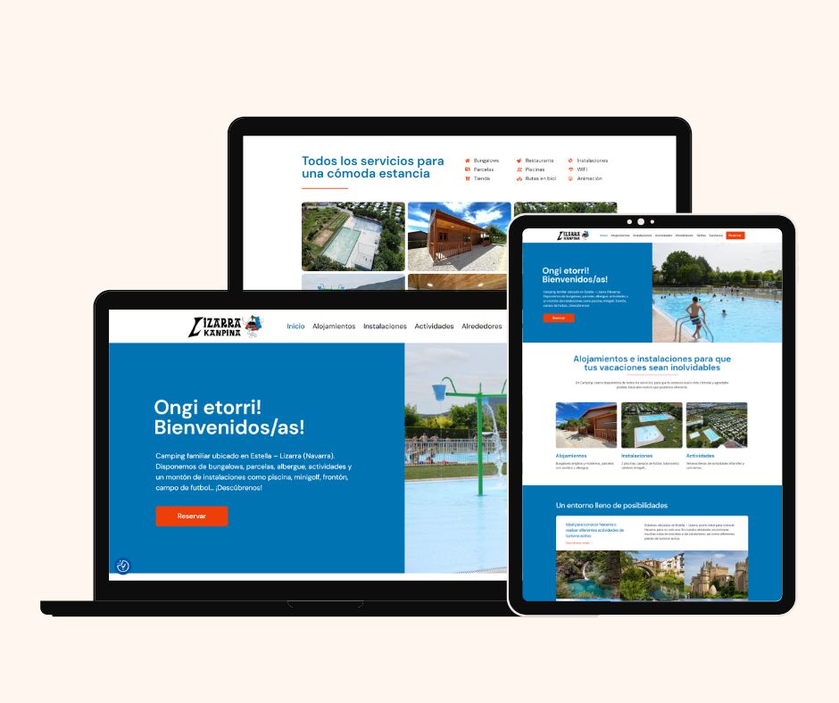 diseño web apartamentos