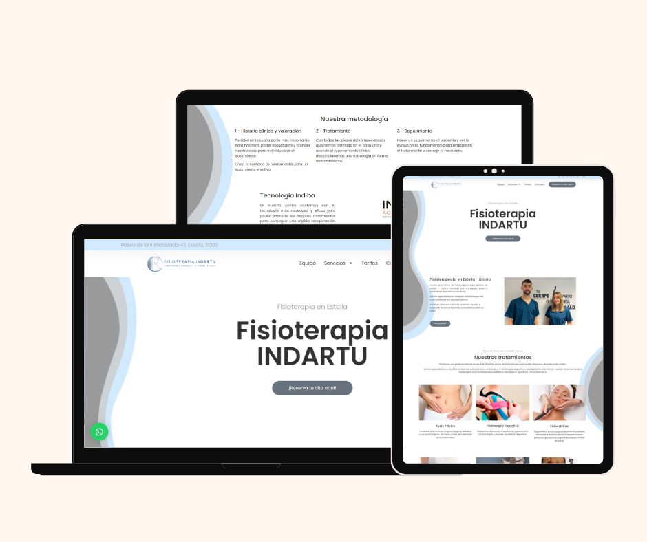 diseño web web fisioterapia