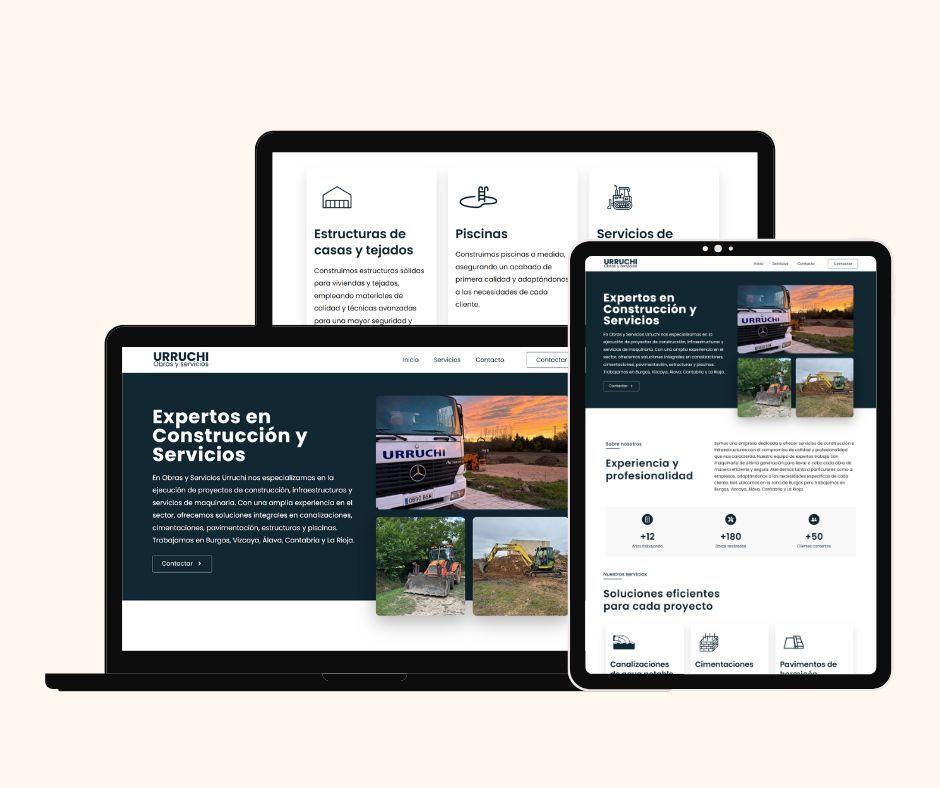 diseño web construcción