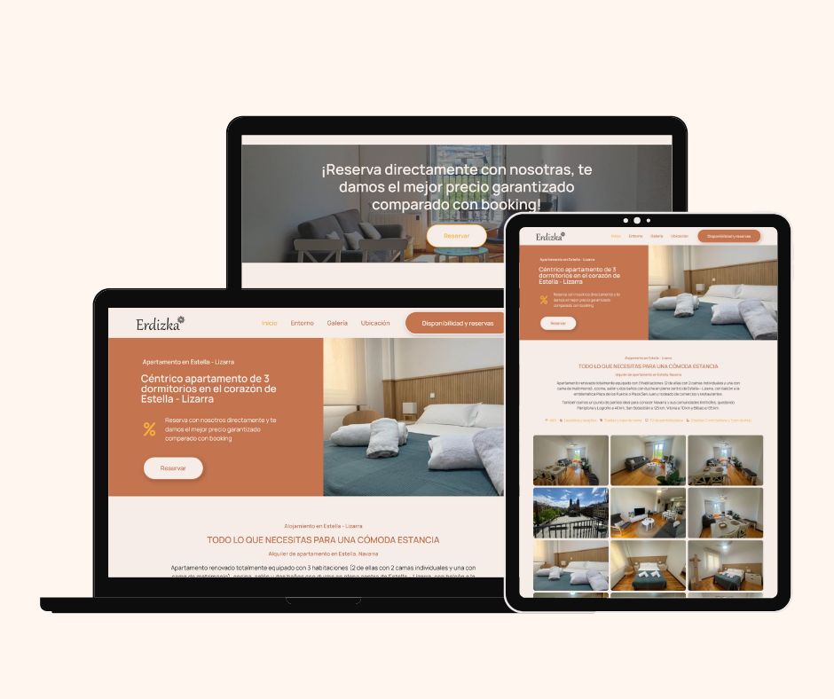 diseño web hostal
